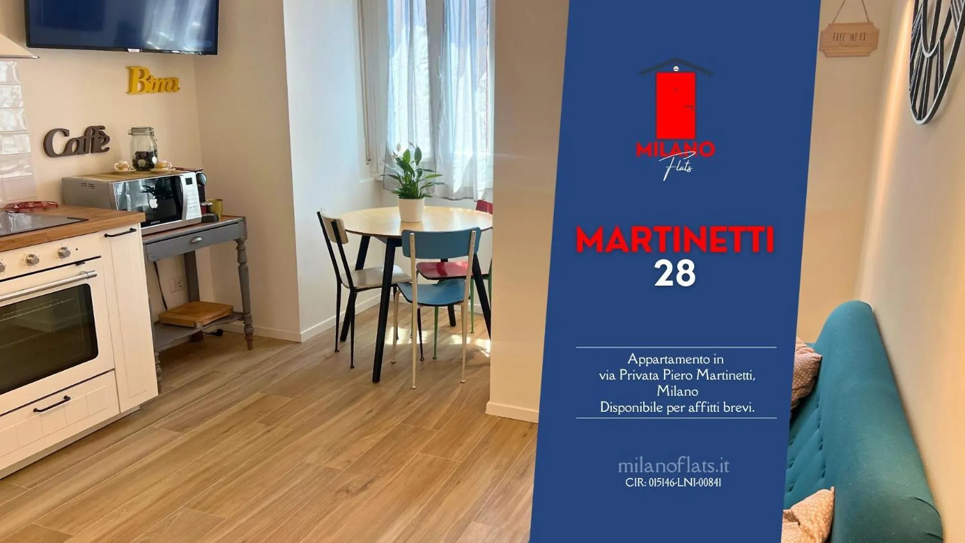 Apartmán Martinetti 28 - Bilocale Nuovissimo Milán